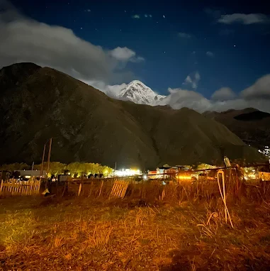 Hill Silence Kazbegi