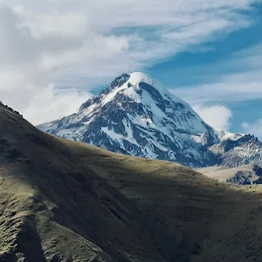 Hill Silence Kazbegi